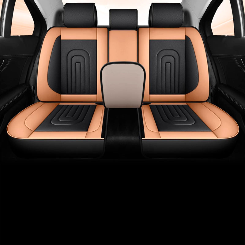 Capa Universal Completa Para Carro Izurus em Couro Legítimo e AirBag +BRINDES: 3 Tapetes Para Carro e Capa de Volante