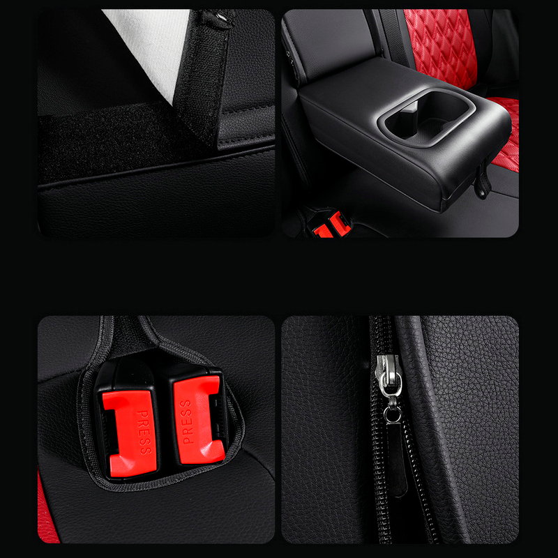 Capa Automotiva Universal Completa Prime em Couro Legítimo +BRINDE: 3 Tapetes de Carro