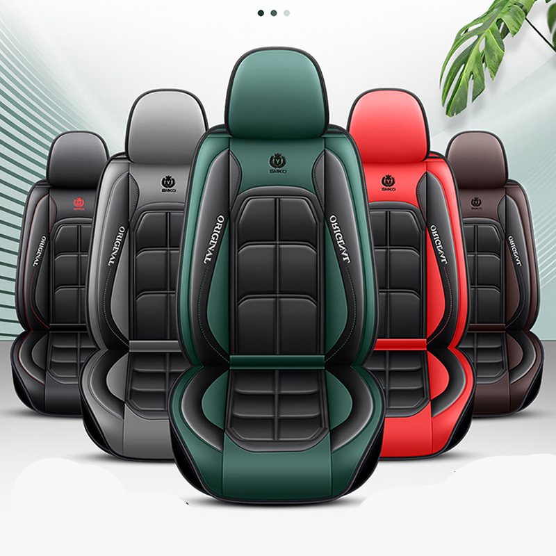 Capa Universal Completa Para Carro Thunder em Couro Legítimo e AirBag +BRINDES: 3 Tapetes Para Carro e Capa de Volante