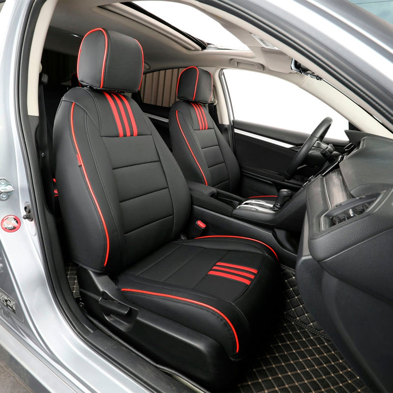 Capa Universal Completa Para Carro Veylon em Couro Legítimo e AirBag +BRINDES: 3 Tapetes Para Carro e Capa de Volante