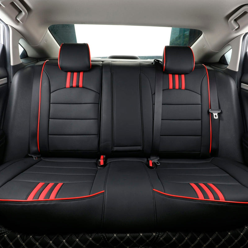 Capa Universal Completa Para Carro Veylon em Couro Legítimo e AirBag +BRINDES: 3 Tapetes Para Carro e Capa de Volante